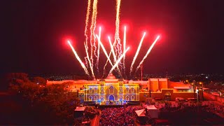 Iluminación de la Fachada del Museo de los Niños 2023 - ESPECTÁCULO COMPLETO.