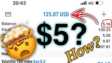 $5 EASY SYNTHETIC INDICES STRATEGY THAT MAKES ME MONEY DAILY💯🤑| NEVER LOSE💰❌ #deriv #forex