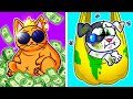 FROM POOR TO RICH CRAZY MAKEOVER || CatNap VS Annoying Kids | Funny Stories With Pets