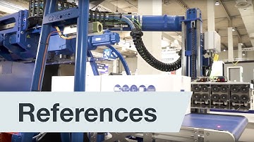 Automatische Containerentladung | Copal Handling Systems | SEW-EURODRIVE