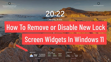 How to Remove or Disable New Lock Screen Widgets In Windows 11 23H2