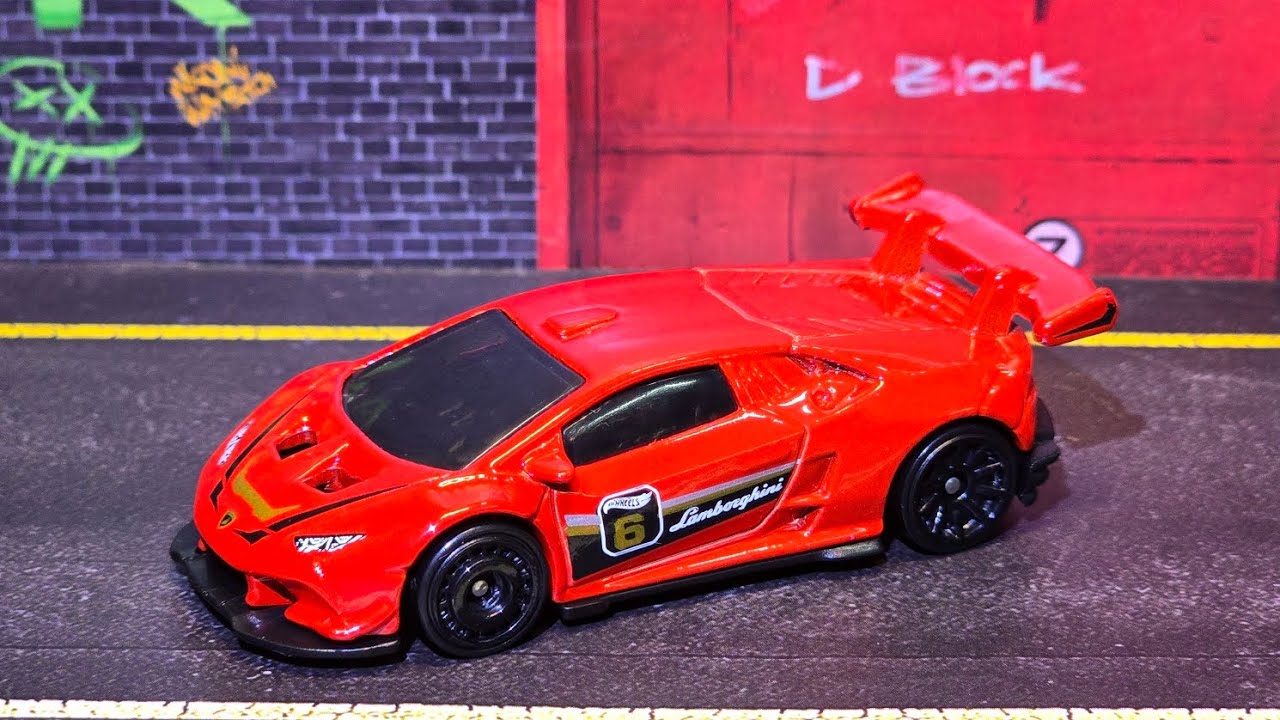 LAMBORGHINI HURACAN LP 620-2 SUPER TROFEO - Hotwheels - Unboxing