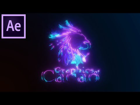 光るセイバーロゴアニメーションの作り方【After Effects チュートリアル】