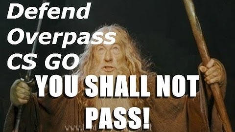 How i defend overpass in cs go