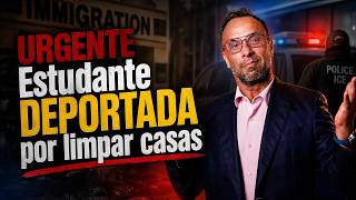 Estudante PRESA e DEPORTADA por LIMPAR CASA nos EUA 🇺🇸