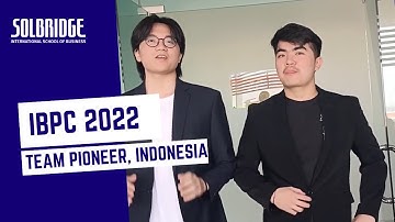 SolBridge IBPC 2022 | Team Introduction | Widya Mandala Surabaya Catholic University
