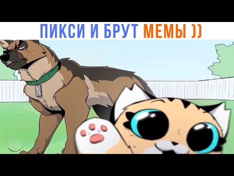 ПИКСИ И БРУТ МЕМЫ ))) | Приколы | Мемозг 1384