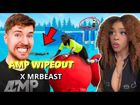 AMP EXTREME WIPEOUT WITH MRBEAST | SEPH REACTS