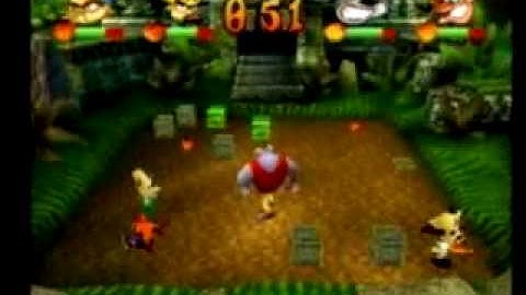 Crash Bash Playstation Gameplay Crate Fight