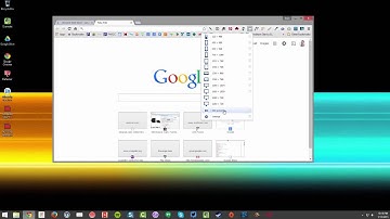 Chrome Window Resizer Extension