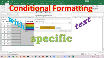 cara mudah memberi warna pada sel yang berisi teks tertentu di microsoft excel