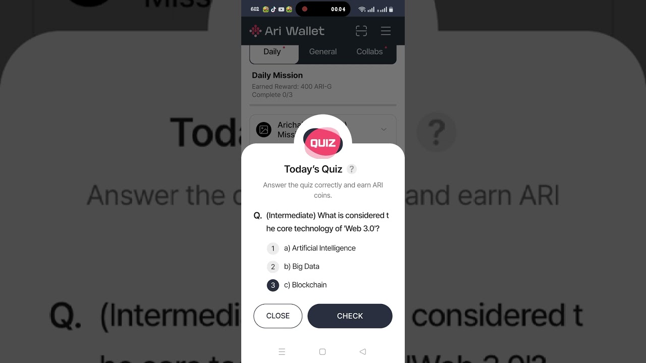 (Intermediate) What is considered the core technology of 'Web 3.0'? 