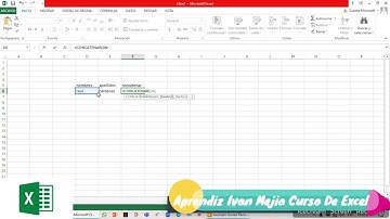 Video tutorial “Manejando la herramienta Excel 2016”