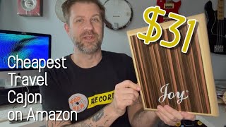 Unboxing the Cheapest Travel Cajon on Amazon (Joy 101)
