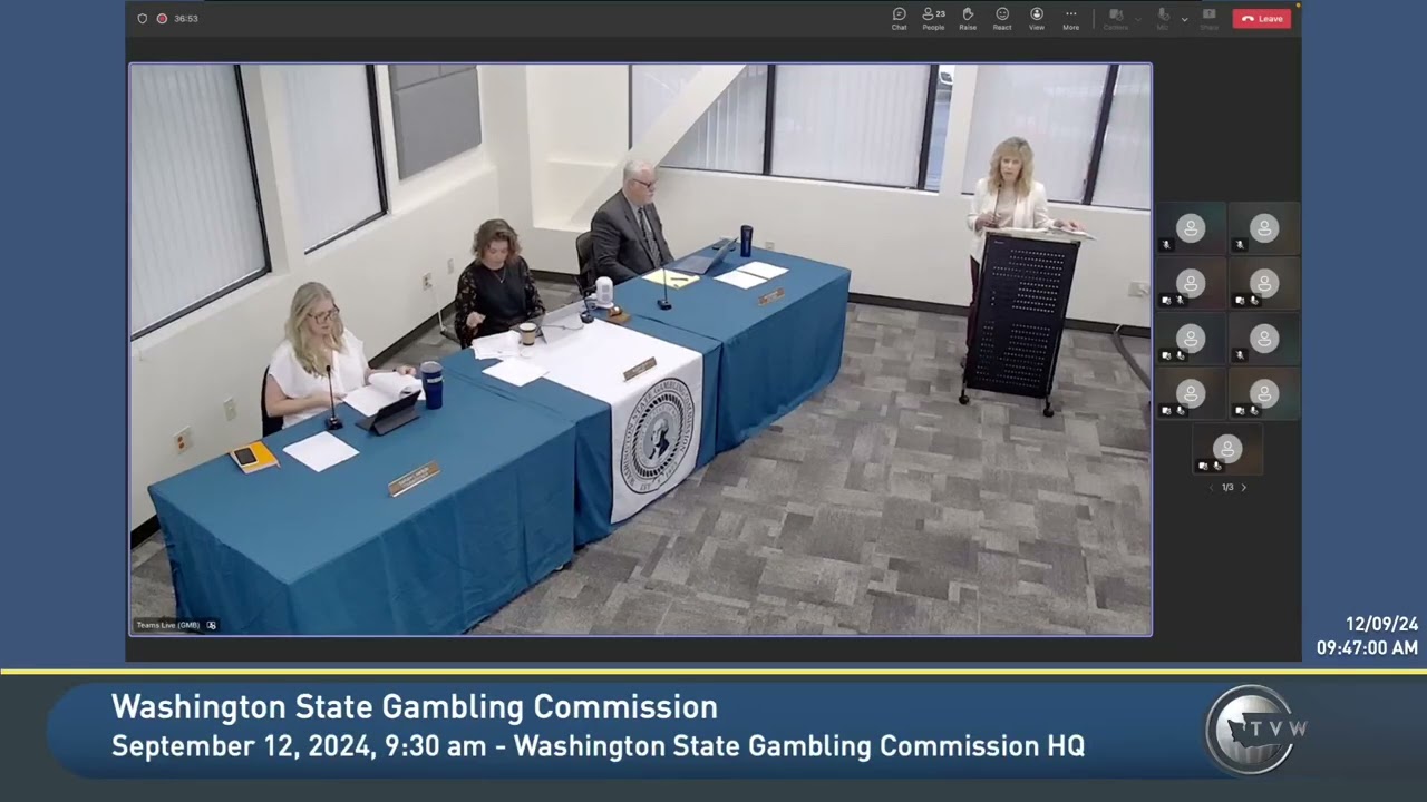 September 2024 WSGC Commission Meeting