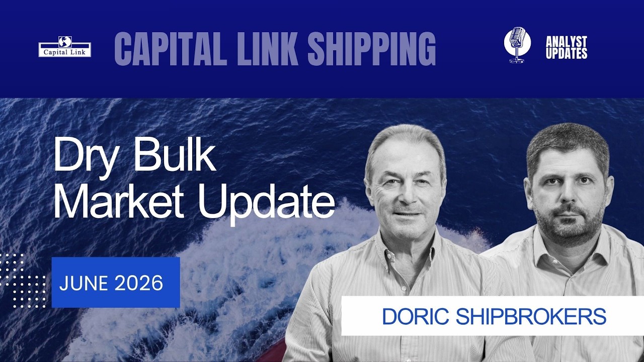 Dry Bulk Market Update with Doric Shipbrokers - June 2026