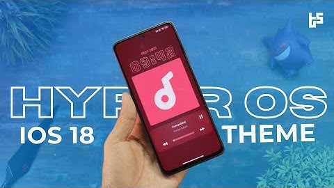 Miui 14/Hyper Os Premium Theme For Any Xiaomi Devices 🔥 iOS 18 Lockscreen Style