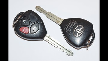 2007+ Toyota Key Fob Battery Replacement - EASY DIY