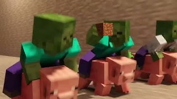 Pig Racing - Minecraft Animation - Slamacow พากย์ไทย