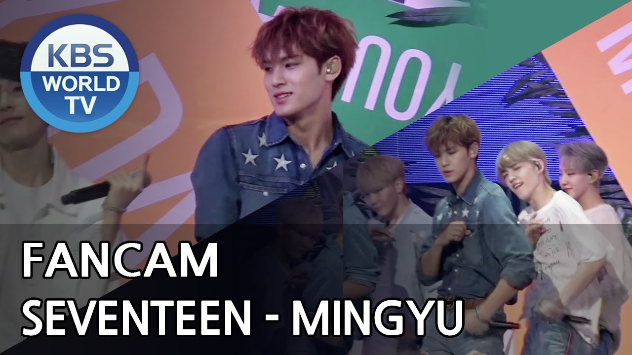 [FOCUSED] SEVENTEEN's MINGYU - Oh My! [Music Bank / 2018.07.20]