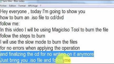 Burn an .Iso file into CD/DVD using MagicIso tool.