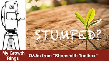 STUMPED? Q&As from The Essential "Shopsmith Toolbox" BONUS Chuck Key & SPT Coupling Storage Tip