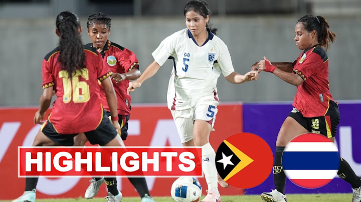 HIGHLIGHTS  I  TIMOR-LESTE 0 - 4 THAILANDIA  I  AFC WOMEN'S ASIAN CUP AUSTRALIA 2026 KUALIFIKASAUN