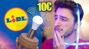 Je teste les lumières connectées LIDL Smart Home à 10€ !