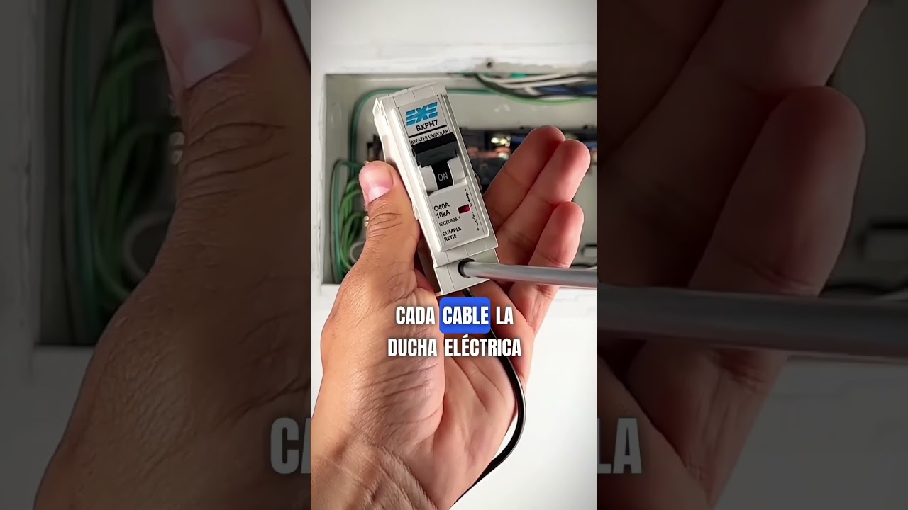 Aprende cómo instalar una ducha eléctrica en poco pasos