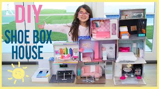 PLAY | SHOEBOX DOLL HOUSE made from recyclables! by WhatsUpMoms 1,800,699 views 1 year ago 7 minutes, 10 seconds