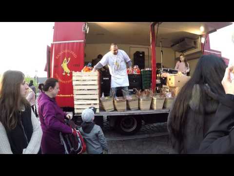 Marktschreier Hamburger Fischmarkt
