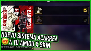 Consigue La Skin Exclusiva Gratis x Acarrear a tu Amigo en Free Fire Latam 😱🎁 | JORGEPLAYED