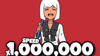 Anime girl sing Ballin song SPEED 1000000X