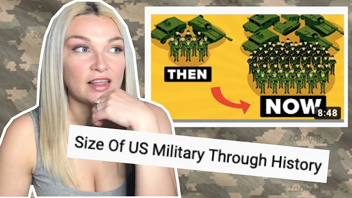 New Zealand Girl Reacts to "THE SIZE OF US MILITARY THROUGH HISTORY"