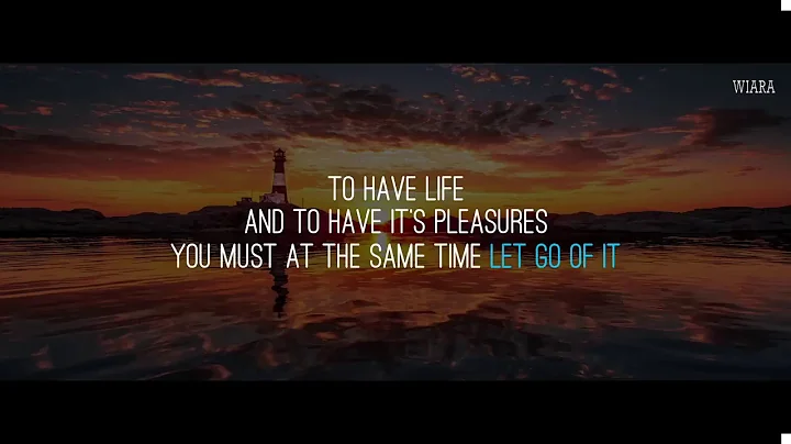 You Must Let Go!  Alan Watts - U G  Krishnamurti -...