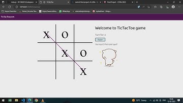 CS50x Final Project (TicTacToe)| 2022 | Demonstration | Harvard University
