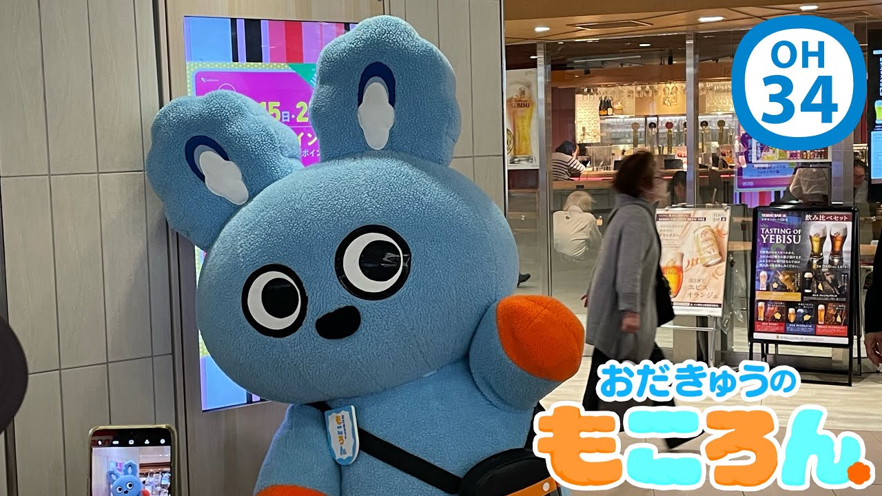 もころん、本厚木に出没。 - YouTube