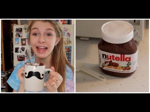 DIY 2 Minute Nutella Cake!