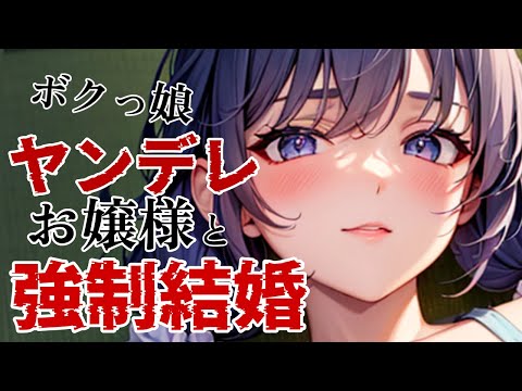 【ヤンデレASMR】ボクっ娘ヤンデレお嬢様と強制結婚【男性向けシチュエーションボイス】