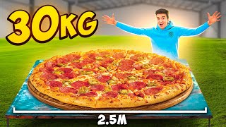 AM FACUT O PIZZA GIGANTICA DE 30kg?!!