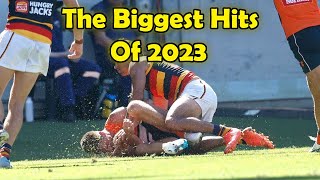 BIGGEST HITS & COLLISIONS IN THE AFL 2023