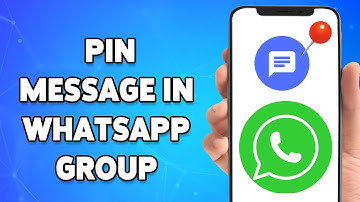 How To Pin A Message In WhatsApp Group 2024 | WhatsApp Group Chat Messages Pin Help
