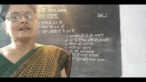 Class-9 Home Science Chapter-3 Part-1 By Saroj Srivastava