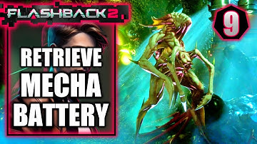 Flashback 2 - Discover the Village & Retrieve Mecha Battery - Gameplay Walkthrough Part 9