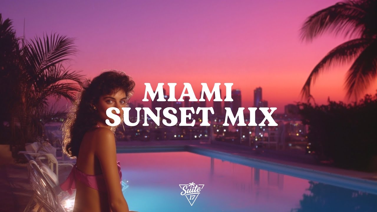 Miami Sunset Mix 🌇 80s Funk & Neon City Vibes | Funky Grooves