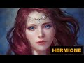 Hermione  the famous daughter of menelaus and helen of troy and the daughterinlaw of achilles