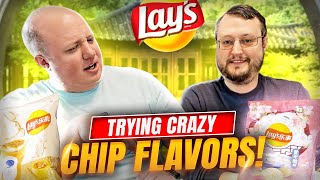 International Lays Chips Taste Test - China Edition!