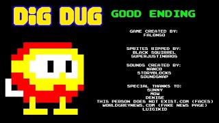 Впервые удалил вирус из игры Dig Dug!