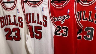 Vintage Michael Jordan Authentic Champion Jersey (Comparison to Nike 84/03  and Mitchell & Ness) 