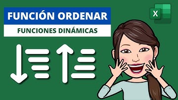 ORDENAR en Excel  Funciones dinámicas ORDENAR y ORDENARPOR